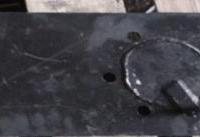 Щека левая КО-713Н сборе с подшипником,наконечником и звездочкой